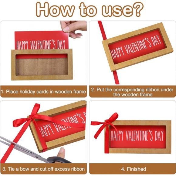 Farmhouse Easter Tiered Tray Decor Set Year Round Seasonal Interchangeable frame - Picture 6 of 7